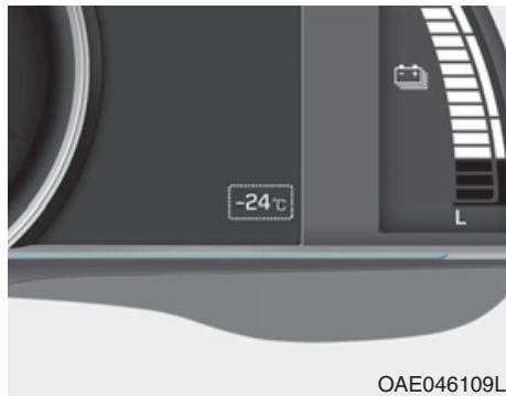 HYUNDAI Ioniq (2016-2019) - Jauge de température extérieure - 1