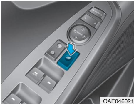 HYUNDAI Ioniq (2016-2019) - Commutateur de verrouillage des vitres électriques - 1