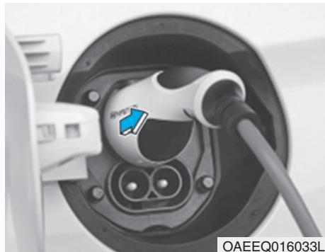 HYUNDAI Ioniq (2016-2019) - Comment débrancher le chargeur normal - 2