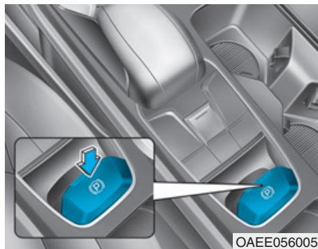 HYUNDAI Ioniq (2016-2019) - Déactivation du frein de stationnement - 1