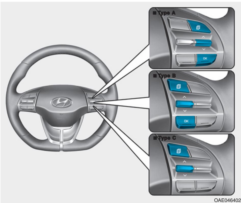 HYUNDAI Ioniq (2016-2019) - Commandes de l'écran LCD - 1