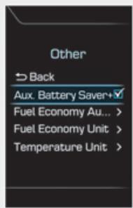HYUNDAI Ioniq (2016-2019) - Réglage du système - 1