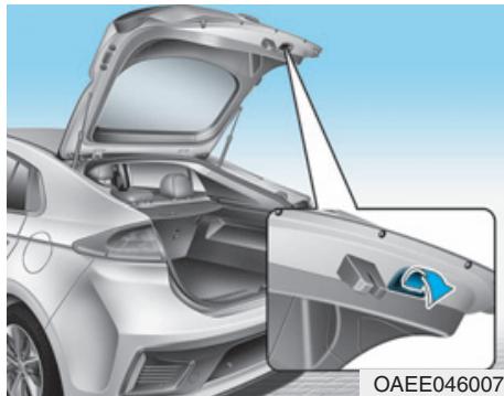 HYUNDAI Ioniq (2016-2019) - Fermetre du hayon - 1