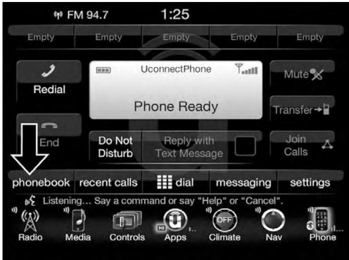JEEP Cherokee Phase 1 (2013-2018) - Phone (Telephone) - 2