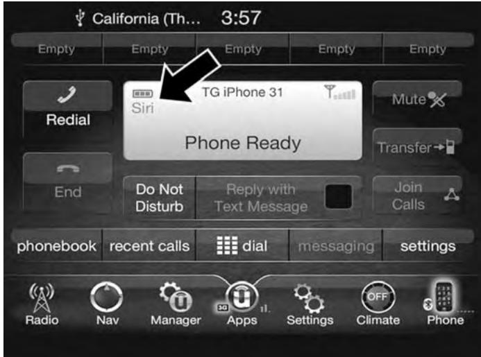 JEEP Cherokee Phase 1 (2013-2018) - Application Siri Eyes Free – selon l'équipement - 1