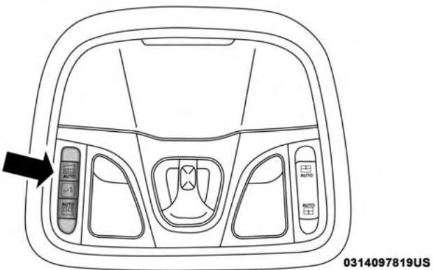 JEEP Cherokee Phase 1 (2013-2018) - TOIT OUVRANT À COMMANDE ÉLECTRIQUE AVEC PARE-SOLEIL - SELON L'ÉQUIPEMENT - 1