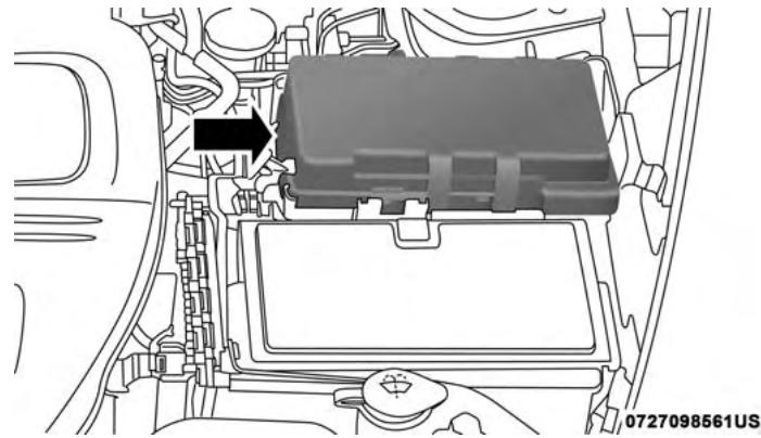 JEEP Cherokee Phase 1 (2013-2018) - Fusibles sous le capot - 1