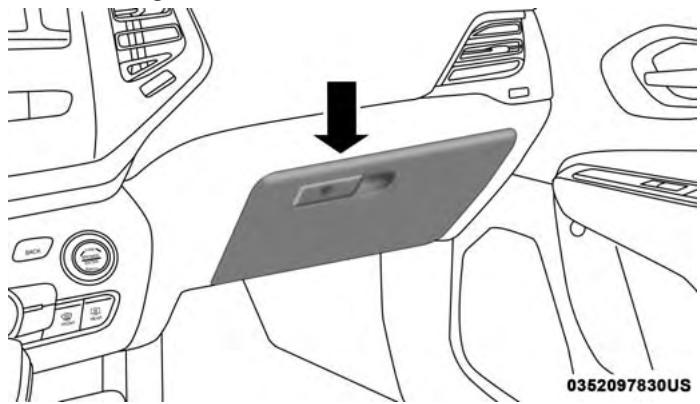 JEEP Cherokee Phase 1 (2013-2018) - Boite à gants - 1