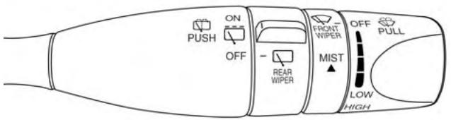 JEEP Cherokee Phase 1 (2013-2018) - ESSUIE-GLACES ET LAVE-GLACE DU PARE-BRISE - 1