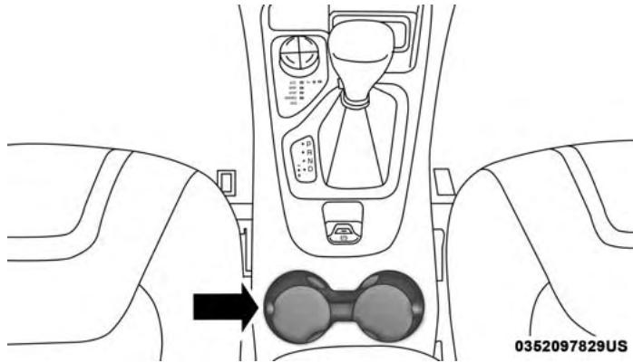 JEEP Cherokee Phase 1 (2013-2018) - Porte-gobelet - 1
