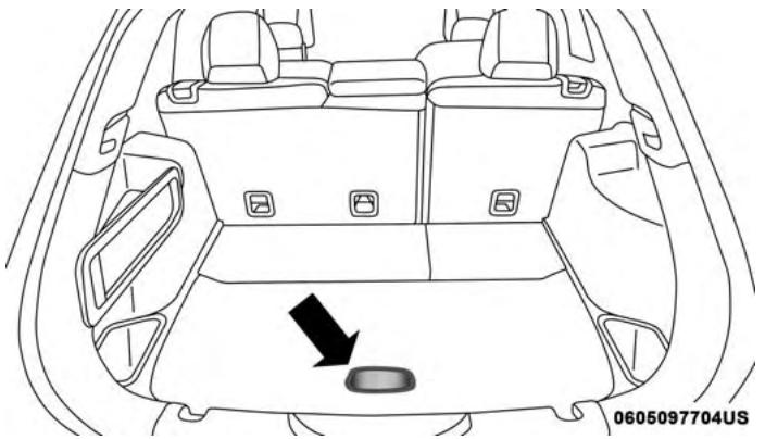 JEEP Cherokee Phase 1 (2013-2018) - Emplacement de la trousse d'entretien des pneus - 1