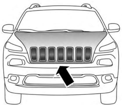 JEEP Cherokee Phase 1 (2013-2018) - Ouverture du capot - 2