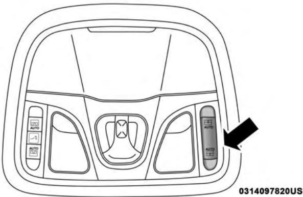 JEEP Cherokee Phase 1 (2013-2018) - TOIT OUVRANT À COMMANDE ÉLECTRIQUE AVEC PARE-SOLEIL - SELON L'ÉQUIPEMENT - 2
