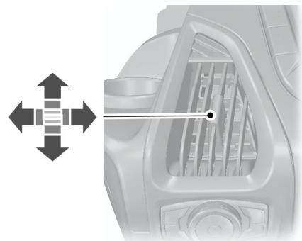 FORD Transit Custom Phase 1 (2012-2017) - Buse d'aération latérale - 1