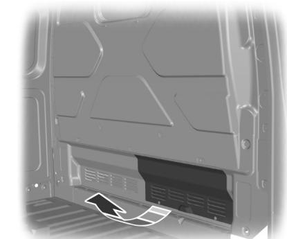 FORD Transit Custom Phase 1 (2012-2017) - TRAPPES DANS L'ESPACE DE CHARGEMENT ARRIÈRE - 1