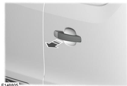 FORD Transit Custom Phase 1 (2012-2017) - Ouverture des portes arrière doubles - 1