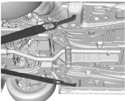 CHEVROLET Malibu 9 (2023) - Points de fixation avant - 1