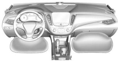 CHEVROLET Malibu 9 (2023) - Où se trouvent les sacs gonflables? - 2