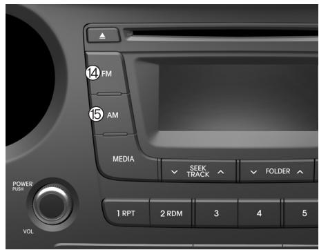 HYUNDAI i10 2 Phase 1 (2013-2016) - Bouton TUNE - 1