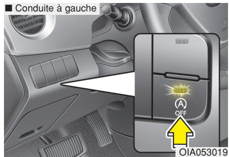 HYUNDAI i10 2 Phase 1 (2013-2016) - Le système ISG fonctionnera dans les conditions suivantes: - 1