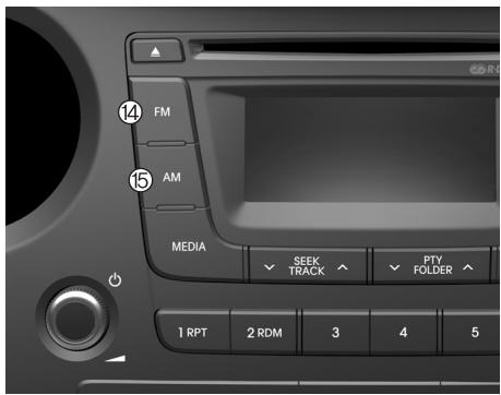 HYUNDAI i10 2 Phase 1 (2013-2016) - Bouton TUNE - 1