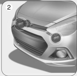 HYUNDAI i10 2 Phase 1 (2013-2016) - AVERTISSEMENT - 3