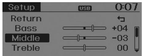 HYUNDAI i10 2 Phase 1 (2013-2016) - Sound Settings (Réglages du son) - 1
