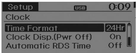 HYUNDAI i10 2 Phase 1 (2013-2016) - Clock Settings (Réglage de l'horloge) - 2