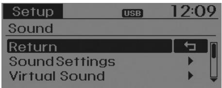 HYUNDAI i10 2 Phase 1 (2013-2016) - Sound Settings (Réglages du son) - 1