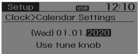 HYUNDAI i10 2 Phase 1 (2013-2016) - Day Settings (Réglage de la date) - 1