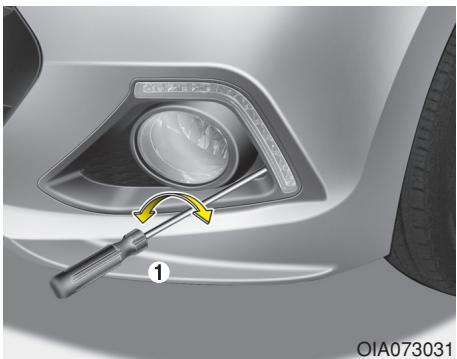 HYUNDAI i10 2 Phase 1 (2013-2016) - Orientation du phares - 1