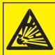 HYUNDAI i10 2 Phase 1 (2013-2016) - AVERTISSEMENT - Dangers de la batterie - 3
