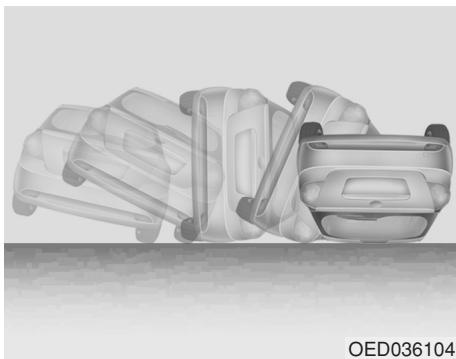 HYUNDAI i10 2 Phase 1 (2013-2016) - Conditions de non-gonflage des airbags - 5