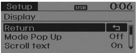 HYUNDAI i10 2 Phase 1 (2013-2016) - Display Settings (Affichage des réglages) - 1