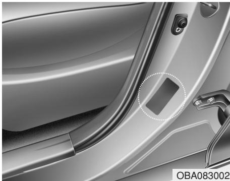 HYUNDAI i10 2 Phase 1 (2013-2016) - VIGNETTE DE CERTIFICATION DU VEHICULE - 1