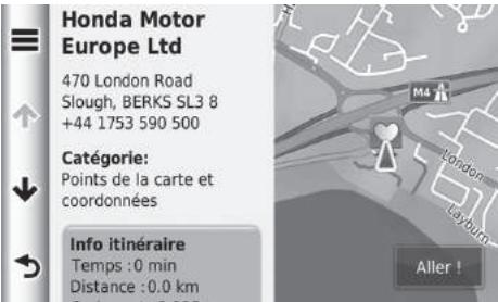 Honda Jazz 3 Phase 1 (2015-2017) - HOME ▶ Navigation ▶ Où aller ? ▶ Favoris - 1