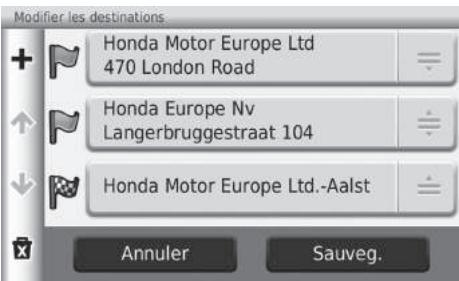 Honda Jazz 3 Phase 1 (2015-2017) - Modification de votre itinéraire - 2