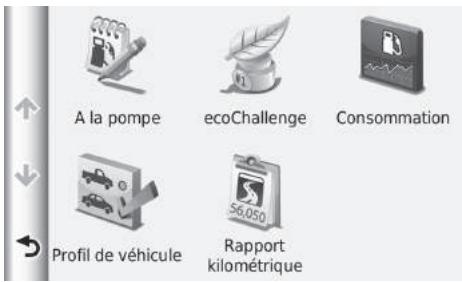 Honda Jazz 3 Phase 1 (2015-2017) - HOME ▶ Navigation ▶ Apps ▶ ecoRoute™ - 1