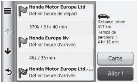 Honda Jazz 3 Phase 1 (2015-2017) - ■ Modification des lieux sur votre itinéraire - 2