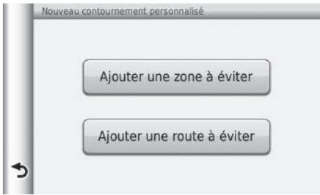 Honda Jazz 3 Phase 1 (2015-2017) - HOME ▶ Navigation ▶ Paramètres ▶ Navigation ▶ Personaliser les contournements - 1
