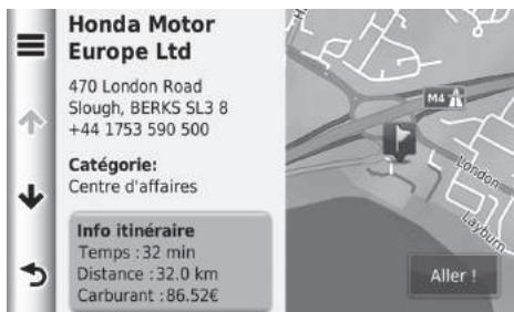 Honda Jazz 3 Phase 1 (2015-2017) - Enregistrement d'un lieu favori - 1