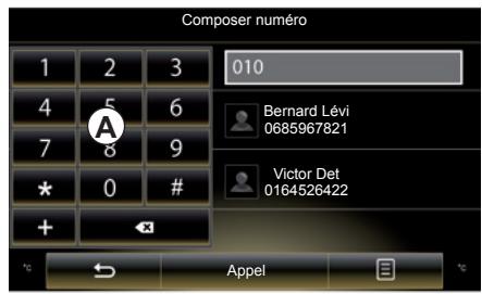 RENAULT R-Link2 (2015) - Composer un numero à l'aide de la commande vocale - 2