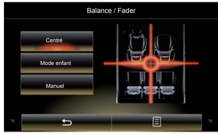 RENAULT R-Link2 (2015) - 《Balance/Fader》 - 1
