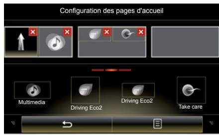 RENAULT R-Link2 (2015) - Ajouter un widget - 1