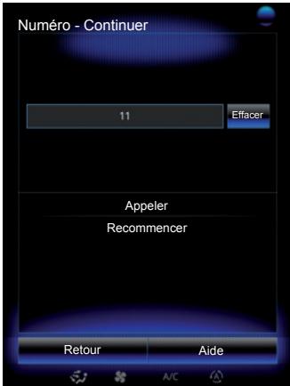 RENAULT R-Link2 (2015) - Utiliser un téléphone avec la reconnaissance vocale - 1