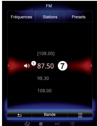 RENAULT R-Link2 (2015) - Mode « Stations » (FM uniquement) - 1
