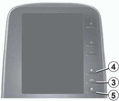 RENAULT R-Link2 (2015) - Raccourci menu - 1