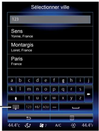 RENAULT R-Link2 (2015) - « Adresse » - 1