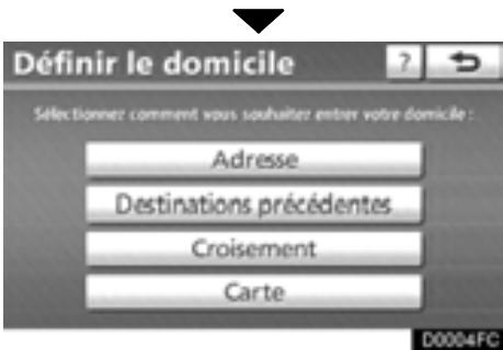 TOYOTA Highlander (2012) - — Enregistrement de votre domicile - 4