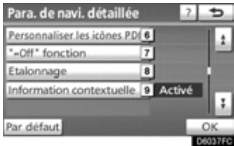 TOYOTA Highlander (2012) - Paramètres de navigation détaillée - 6
